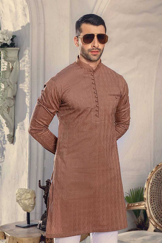 BROWN KURTA